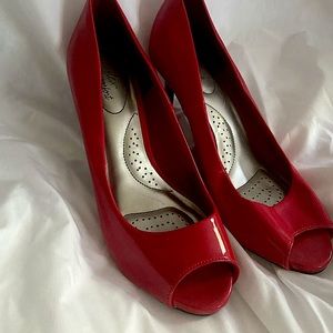 Red high heels